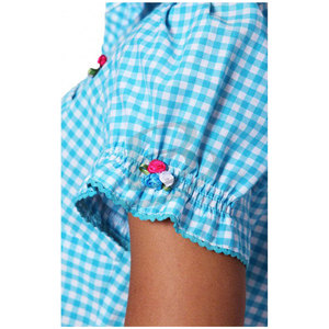 Camisa Tradicional Bávara para Hombre, Camisa a Cuadros de Algodón, Manga Larga, Camisa para Oktoberfest - Product Image 3