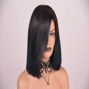 200 Density hd lace wig extra density India hair Wigs Suppliers 200% density Wigs
