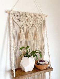 Estante de macramé para plantas - Product Image 2