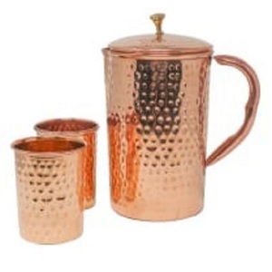 Best Selling Pure <b>Copper</b> Made Indian Style <b>Copper</b> <b>Jug</b> for Home & Restaurant Uses <b>Jug</b> Manufacture in India Low Prices - Product Image 5