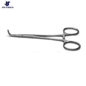 Pince à mélange en acier inoxydable Instrument chirurgical | Pince à pansement droite et incurvée | Pinces à usage médical - Product Image 5