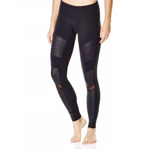 OEM New Hot Leggings Yoga Sport Women Leggings Fitness Yoga Pants Solid <b>High</b> Waist Elastic Gym Leggings for women - Product Image 1