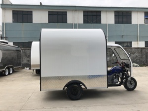 Tricycle électrique <span class=keywords><strong>Maiche</strong></span> pour la vente ambulante de snacks en usine - Product Image 4