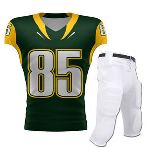 Maillot de football Sublimé Dernières conceptions maillot de football maillot de football pas cher fabricant d'uniformes de football américain - Product Image 5