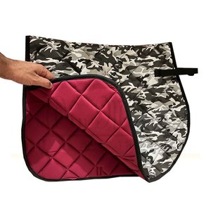 Coussin de selle antidérapant en tissu matelassé, rembourrage de selle en maille respirante - Product Image 5