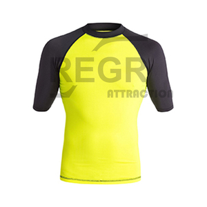 Chemises de sport de Compression, surf à manches longues, Logo personnalisé UV BJJ Rashguard MMA Sublimation hommes éruption Guard DHL Sublimation FEDEX OEM - Product Image 2