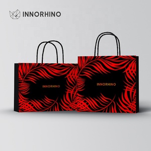 INNORHIN-Bolsa de embalaje personalizada para Boutique, logotipo de embalaje, moda, ropa, juguete, regalo, placa de papel de impresión electrónica a Color CMYK - Product Image 1
