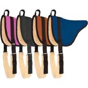 Almohadilla de Montar a Caballo Navajo de Algodón y Acrílico Marrón de la Mejor Calidad, con Cincha y Correas para Estribos - Product Image 2