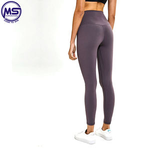 Pantalons de sport OEM pour femmes, leggings de yoga extensibles à taille haute avec poches, vêtements de sport personnalisés pour la gym - Product Image 5