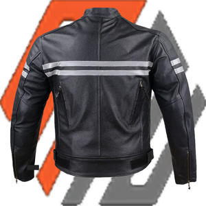 Chaqueta de Motociclista de Cuero Genuino de Cordero para Hombre, Último Modelo 2026, Gran Venta, Calidad Premium - Product Image 2