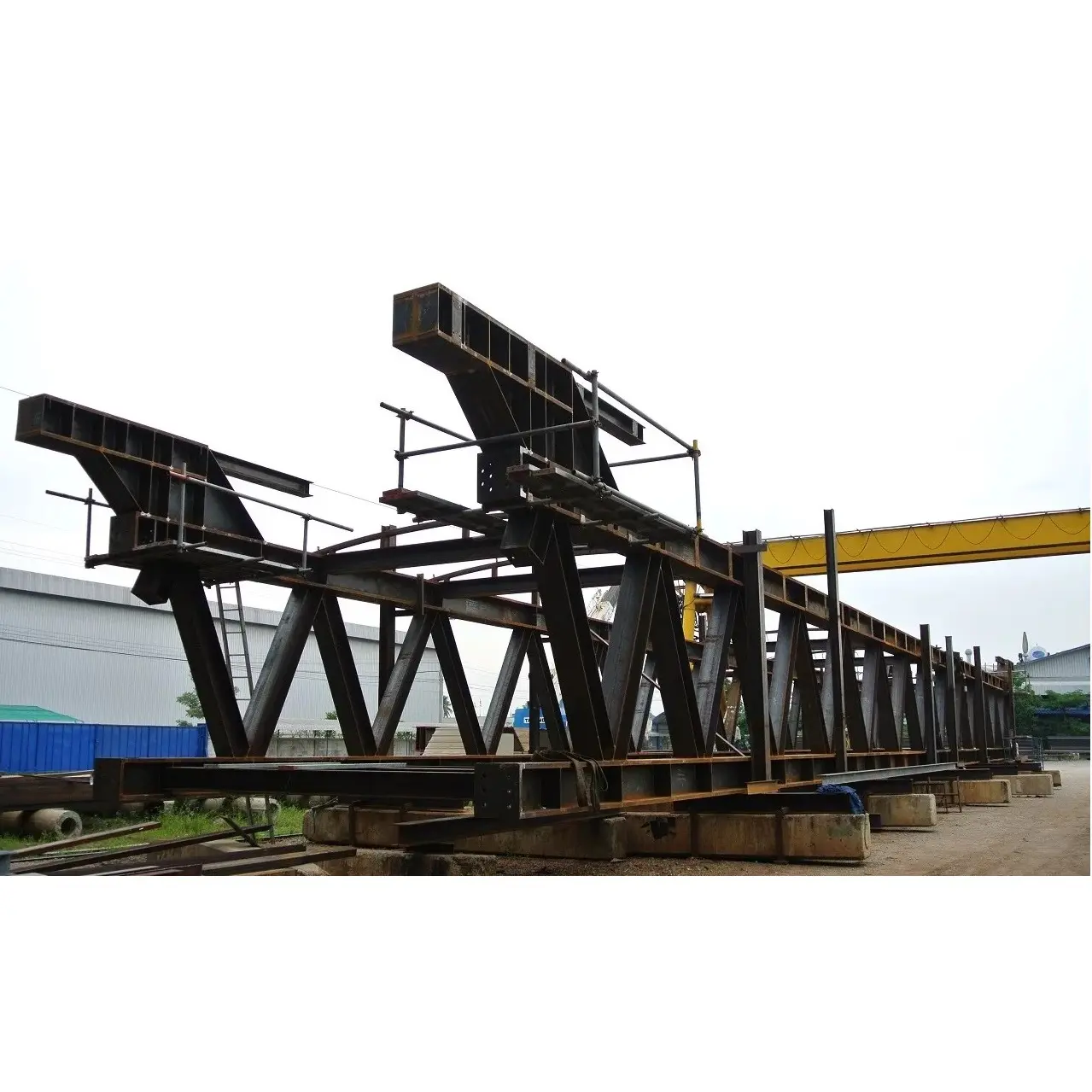Welding Punching Transportation Project Quality Vietnam Heavy Type Multi Structures steel structure truss bridge system