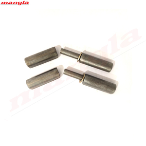Polished Mild Steel Welded Round Industrial Hinges 360 Degree Lift-Off Pivot Door and Window Hinges for Hotels - Product Image 2