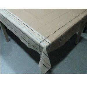 Customized Floral Designed 100% Organic Cotton GOTS Certified Linen <b>Party</b> Wedding Home Hotel Kitchen Banquet <b>Table</b> <b>Cloth</b> - Product Image 5