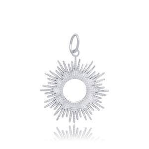 Bijoux fins à la main en argent Sterling 925, nouveau Design de soleil tendance, breloque, vente en gros - Product Image 3