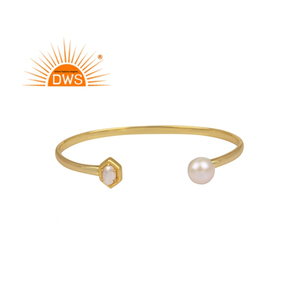 Bracelet tendance 2026 en argent sterling avec perles naturelles pour femme – Collection classique du fabricant de bijoux - Product Image 1