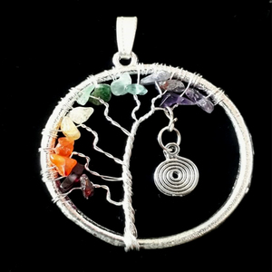 จักระเจ็ดชิ้นเครื่องประดับคริสตัลบำบัด - Product Image 1