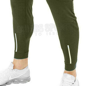 Pantalon de jogging en molleton léger pour homme, taille élastique, grande taille, logo OEM, chaud, respirant, séchage rapide, pour l'extérieur - Product Image 4