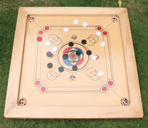 AK WOODEN CARROM BOARD