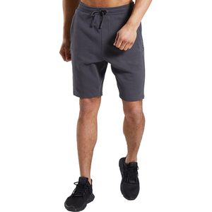 Short de fitness personnalisé pour hommes 100% coton FrenchTerry Fleece Casual Sport Drawstring Design avec motif brodé solide - Product Image 2