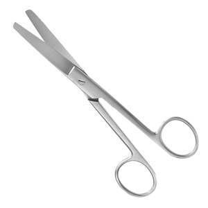 SuperCut Tijeras manuales de acero inoxidable de 5,5 pulgadas Instrumento quirúrgico de diseño recto Romo-Romo - Product Image 1