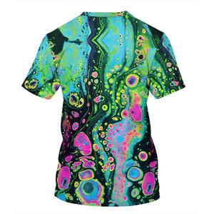 Camiseta personalizada en 3d para hombre y mujer, impresión digital por sublimación, venta al por mayor - Product Image 4