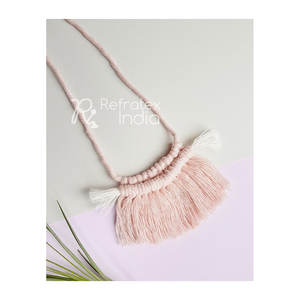 Collier en macramé, nouvelle mode de bonne qualité, fait à la main, en coton, bijoux pour femmes, offre spéciale - Product Image 1