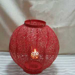 NEW <b>WHITE</b> LACE TABLE CENREPIECE WEDDING DECOR WALL CANDLE <b>LANTERN</b> - Product Image 1