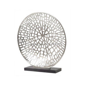 Escultura decorativa con forma de manzana de cristal - Product Image 2