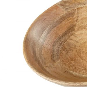 Cuenco de madera para mezclar ensaladas de cocina personalizado al por mayor tamaños pequeños y grandes con madera de acacia gruesa para verduras y frutas - Product Image 2