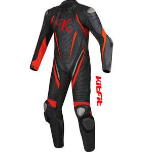Nouvel arrivage du meilleur costume de course en cuir de moto coupe-vent respirant de qualité combinaisons de moto pour hommes - Product Image 3