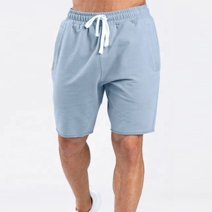 Customized Logo 16 Colors Solid Fleece Spandex/Cotton <b>Mens</b> Swim <b>Trunks</b> Quick Dry Breathable Outdoor Slim Beach Board Shorts - Product Image 1