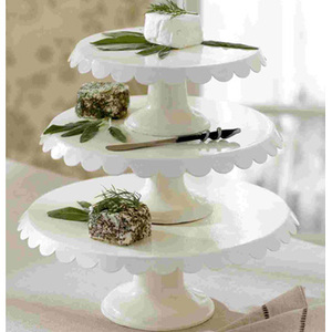 ฐานวางเค้กทรงกลมสแตนเลสแบบรักษ์โลก - Product Image 2