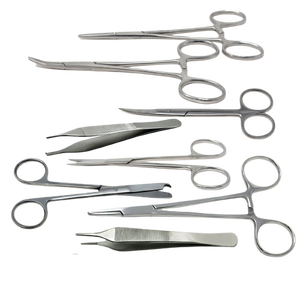 8 Instruments Minor Surgery <b>Suture</b> Set <b>Kit</b> Forceps/surgical instrument - Product Image 4