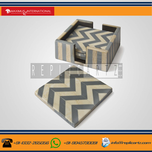 High Quality Bone Resin Beverage Coaster <b>Set</b> Decorative <b>Table</b> Mats Pads for Drinks Mugs Teacups Glasses Home Office <b>Dining</b> <b>Table</b> - Product Image 2