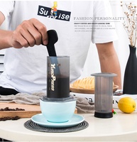Ykz — Machine à café Portable pour l'extérieur, presse à expresso, outils Barista, yuropresse, cafetière à Air, filtres