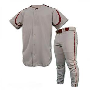 Vente en gros Maillot de baseball personnalisé pour hommes Taille américaine Vêtements de sport respirants Logo imprimé par sublimation Numéro Plus Size Options Blank - Product Image 2