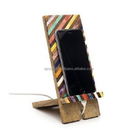 Support en bois pour ipad de fabrication indienne, stand d'usine et sur le fournisseur
