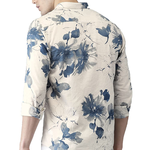 Chemises à manches longues pour hommes, vêtements spéciaux, décontractées, imprimées, classiques, slim, vente en gros, collection 2020 - Product Image 3