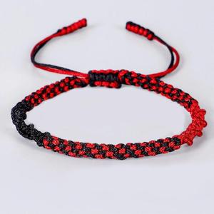 Pulsera de cordón de algodón hecha a mano para pulsera de la amistad, regalo para tu hijo - Product Image 1