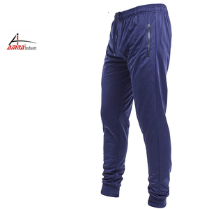 Pantalones de chándal para hombre, Pantalón liso de entrenamiento, deportivo, informal, con bolsillos y cremallera, nuevo estilo - Product Image 3