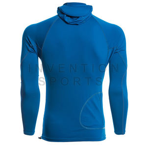 Asequible OEM personalizado impreso manga Rash Guard Plain O-cuello secado rápido compresión Fit Rash Guards para hombres a los mejores precios - Product Image 6