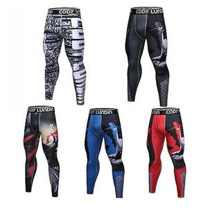 2025 Best Quality High Waist <b>Compression</b> Sportswear <b>Leggings</b> for <b>Men</b> Factory Price Customized <b>Leggings</b> - Product Image 6