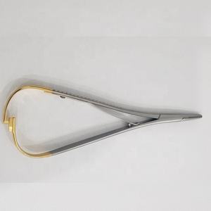 Mathieu ที่ใส่เข็ม140มม. TC เครื่องมือทันตกรรมด้ามทองพร้อมทังสเตนคาร์ไบด์ - Product Image 2