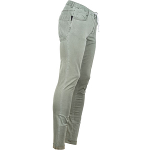 Pantalones de chándal informales con cordón inferior elástico de longitud completa de poliéster con logotipo personalizado al por mayor de alta calidad con bolsillos para hombres - Product Image 2