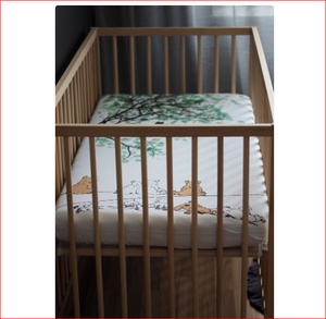 wholesale custom printing baby bedding <b>crib</b> <b>sheet</b> - Product Image 1