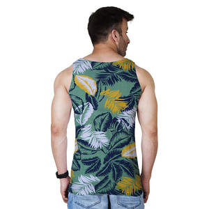 Camisetas de fitness sin mangas de algodón térmico para hombre, camisetas sin mangas atléticas informales de verano con diseños estampados para entrenamiento de gimnasio - Product Image 4