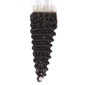 Meilleure vente Nigéria 4X4 fermeture à lacet cuticule vierge crue alignée lisse Remy Hair Vietnam Top 1 6x6 modèle Extensions de cheveux humains - Product Image 3