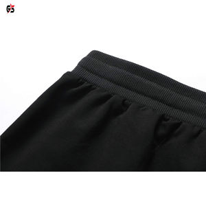 Shorts en coton molletonné pour hommes, vêtements de sport, taille haute, élastique, avec impression de Logo personnalisé, bon marché, Service OEM, 2020 - Product Image 4