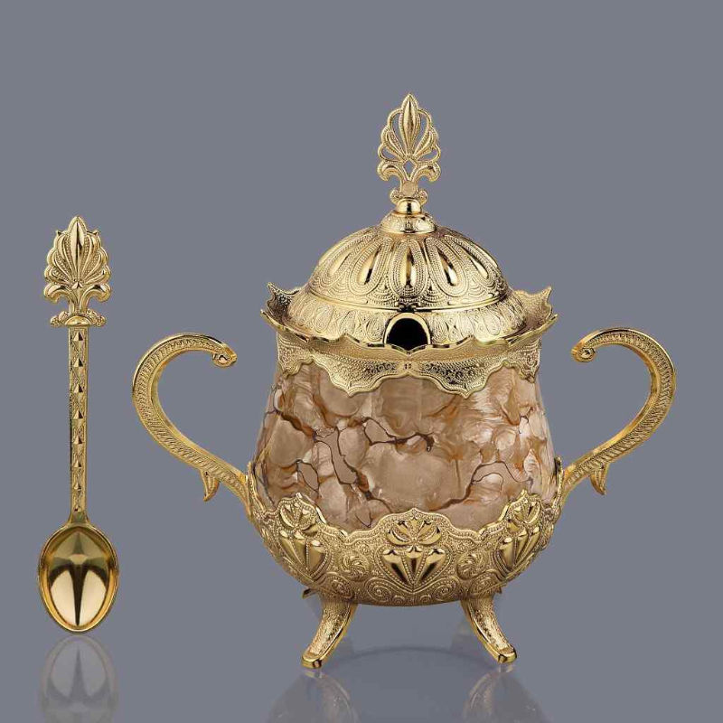 Light Brown with Gold