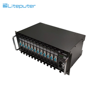 Pack de gradateurs DMX 12 canaux à coupure de phase descendante avec 10A par canal et connecteur XLR 5 broches